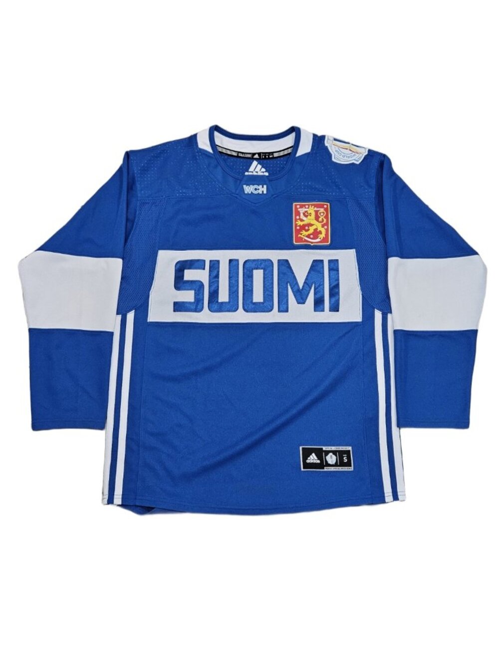 Adidas Team Finland Suomi 2016 World Cup Hockey Jersey Men's Small